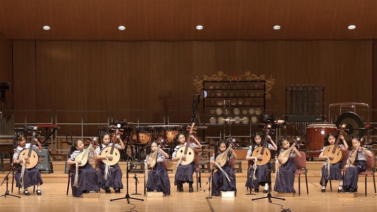 柳琴與中阮分部團員合奏宮崎駿動畫電影經典曲目《風之谷》